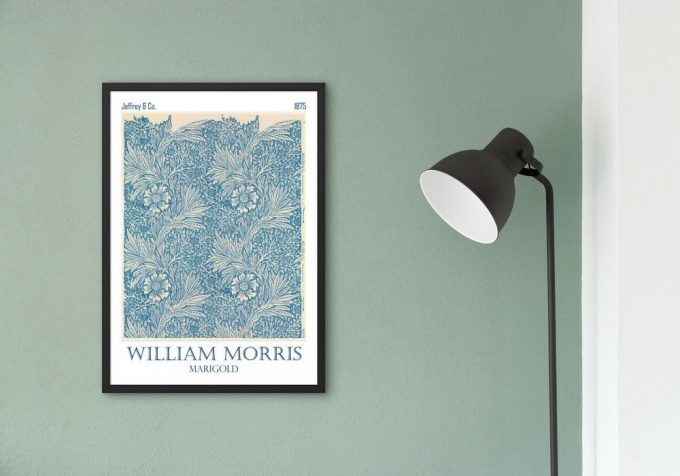 William Morris Art Print, William Morris Exhibition Poster For Home Decor Gift 4