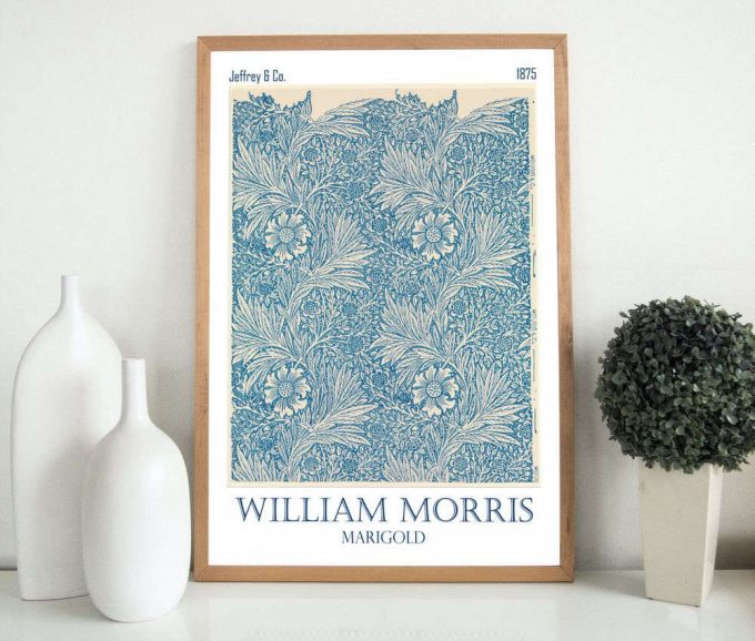 William Morris Art Print, William Morris Exhibition Poster For Home Decor Gift 5