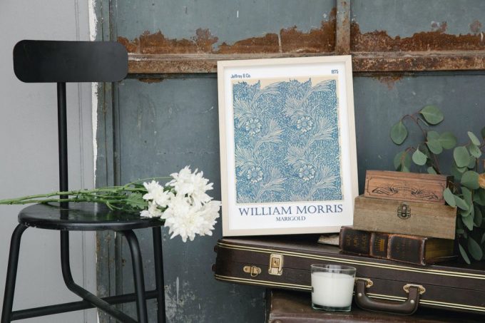 William Morris Art Print, William Morris Exhibition Poster For Home Decor Gift 7