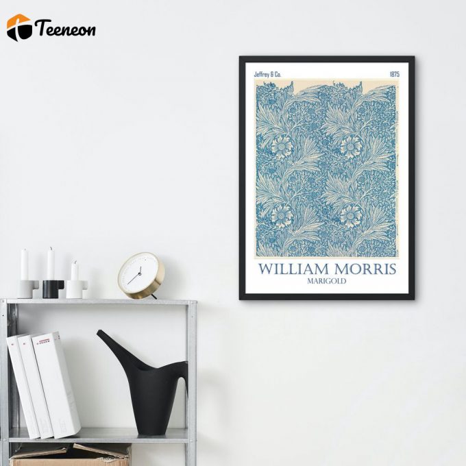 William Morris Art Print, William Morris Exhibition Poster For Home Decor Gift 1