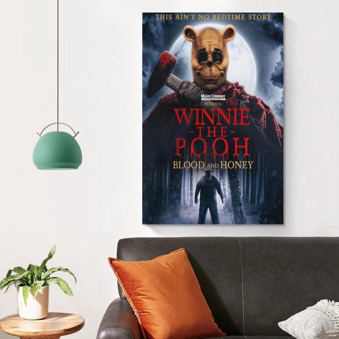 Winnie The Pooh - Blood And Honey Poster For Home Decor Gift, Winnie The Pooh Movie Poster For Home Decor Gift 2