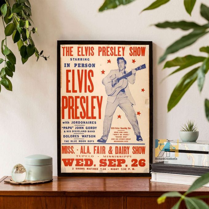 2022 Elvis Movie Poster For Home Decor Gift, Elvis Presley Austin Butler Tom Parker Poster For Home Decor Gift 4