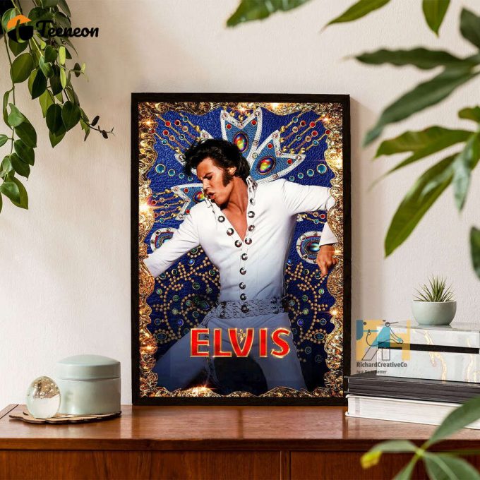 2022 Elvis Movie Poster For Home Decor Gift, Elvis Presley Austin Butler Tom Parker Poster For Home Decor Gift 1