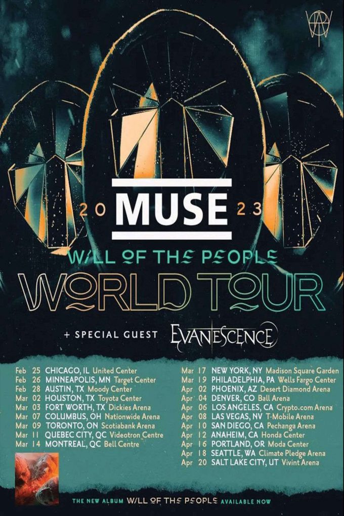 2023 Muse Tour Event 2023 Poster For Home Decor Gift 2