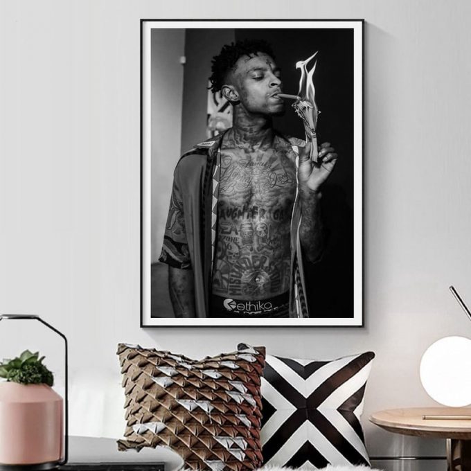 21 Savage Music Poster For Home Decor Gift 2