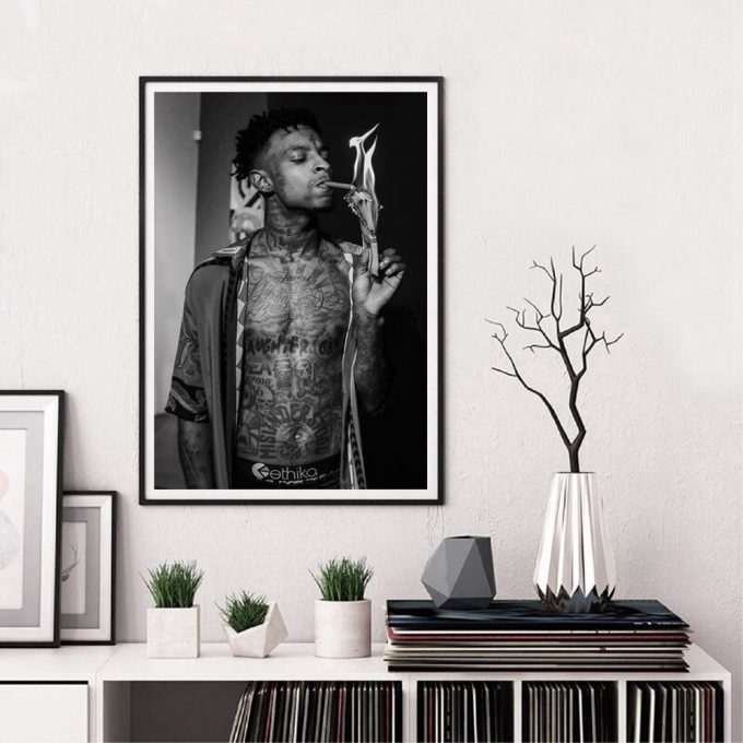 21 Savage Music Poster For Home Decor Gift 3