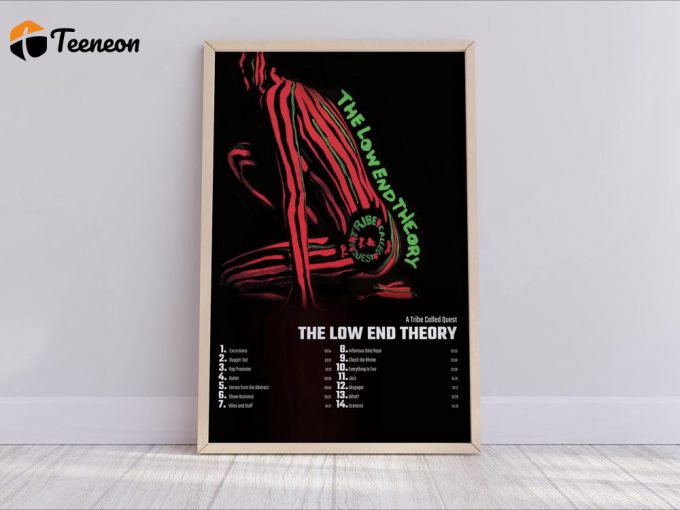 A Tribe Called Quest - The Low End Theory Album Cover Poster For Home Decor Gift 1