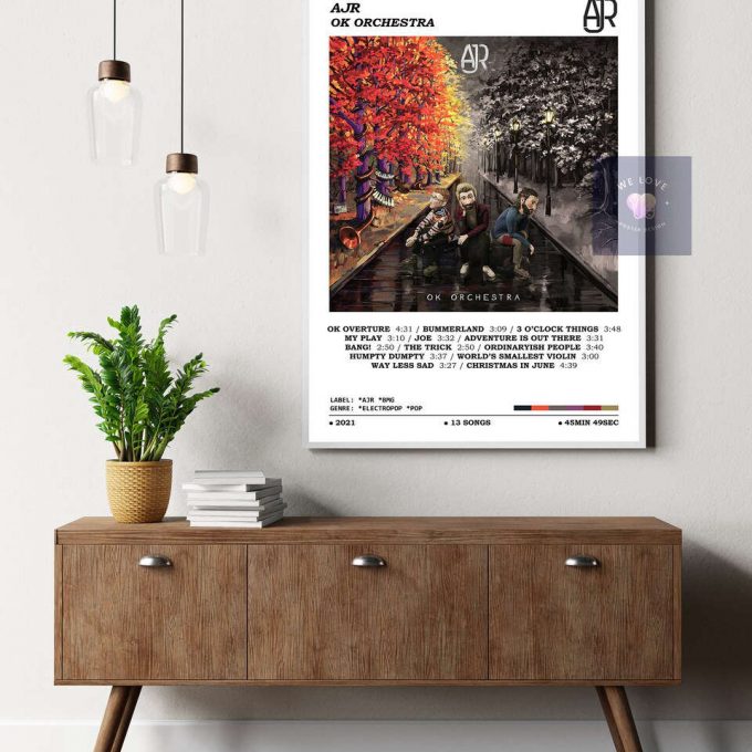 Ajr - Ok Orchestra Album Poster For Home Decor Gift / Ajr Poster For Home Decor Gift / Album Cover Poster For Home Decor Gift 2