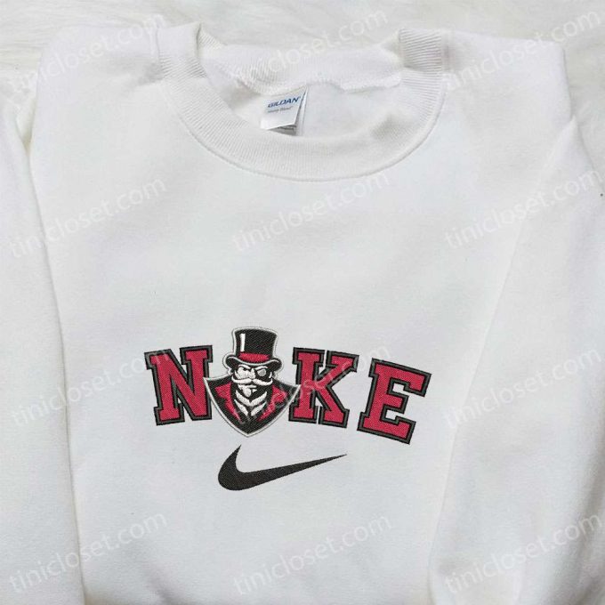 Austin Peay Governors X Nike Embroidered Shirt &Amp; Hoodie: Ncaa Sports Gift Idea 2