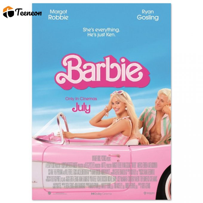 Barbie Movie Poster 2023 Poster For Home Decor Gift 1