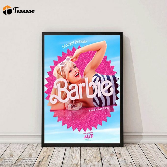 Barbie Movie Poster For Home Decor Gift, Barbie Poster For Home Decor Gift, Movie Poster For Home Decor Gift, Margot Robbie Barbie Movie Poster For Home Decor Gift 1