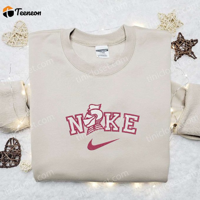 Shop Bellarmine Knights X Nike Embroidered Shirt &Amp;Amp; Ncaa Sports Hoodie - Perfect Gift Idea! 1