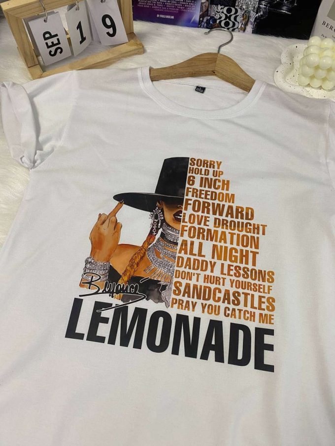 Get Beyonce S Lemonade Album Shirt - Trendy &Amp; Stylish Merchandise For Fans 2