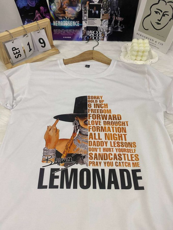 Get Beyonce S Lemonade Album Shirt - Trendy &Amp; Stylish Merchandise For Fans 3