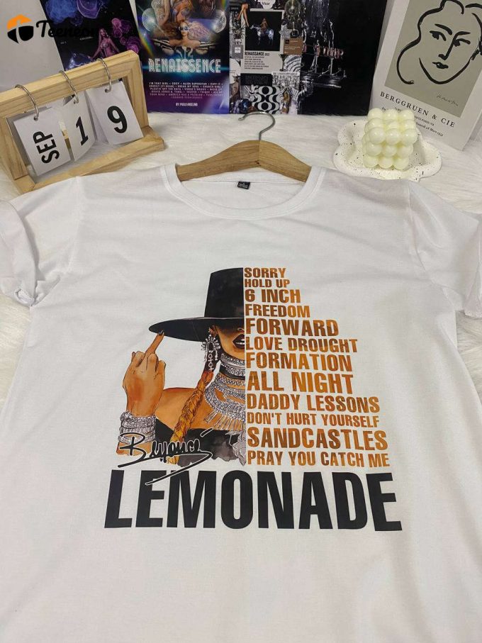 Get Beyonce S Lemonade Album Shirt - Trendy &Amp;Amp; Stylish Merchandise For Fans 1