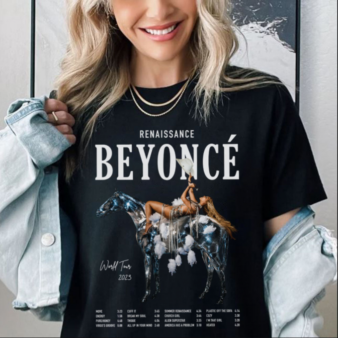 Beyoncé Renaissance T Shirt - Show Your Love For Queen Bey With This Fan Tee! 2