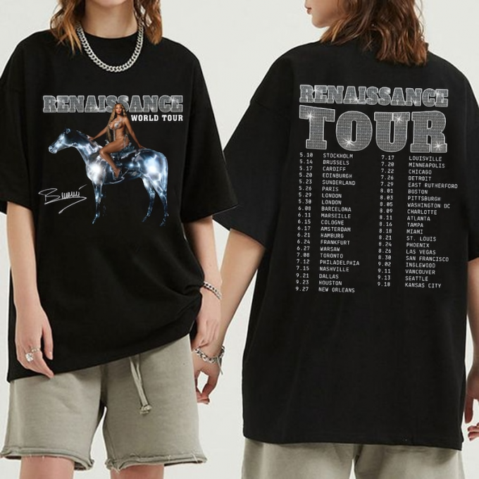 Beyonce World Tour 2023 Shirt: Show Your Style With Official Merchandise! 2