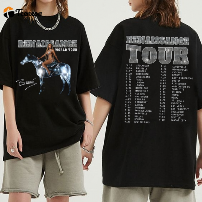 Beyonce World Tour 2023 Shirt: Show Your Style With Official Merchandise! 1