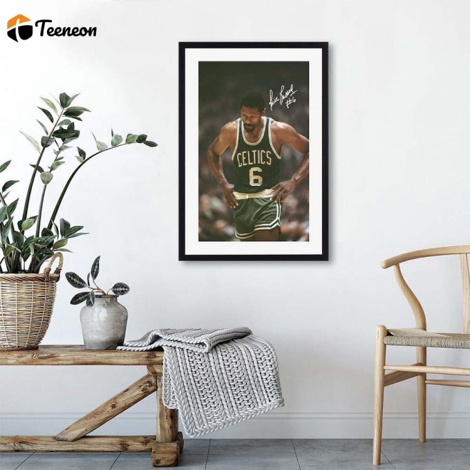 Bill Russell Poster For Home Decor Gift, Legend Bill Russell Poster For Home Decor Gift, 1