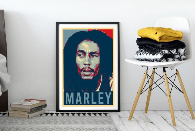 Bob Marley Music Poster For Home Decor Gift, Bob Marley Hope Poster For Home Decor Gift 4