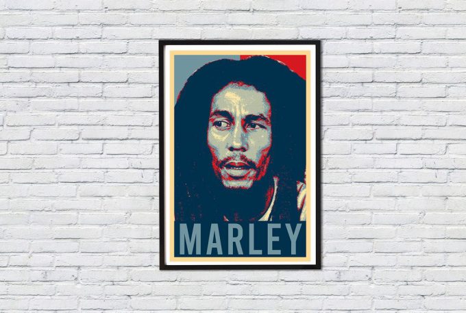 Bob Marley Music Poster For Home Decor Gift, Bob Marley Hope Poster For Home Decor Gift 5