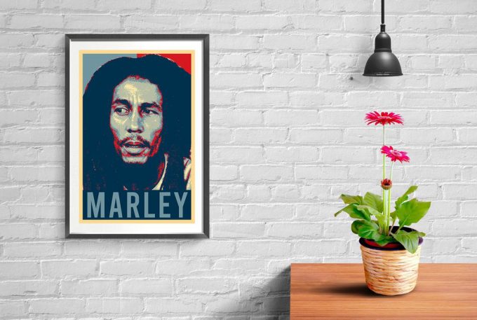 Bob Marley Music Poster For Home Decor Gift, Bob Marley Hope Poster For Home Decor Gift 6