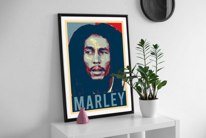 Bob Marley Music Poster For Home Decor Gift, Bob Marley Hope Poster For Home Decor Gift 7