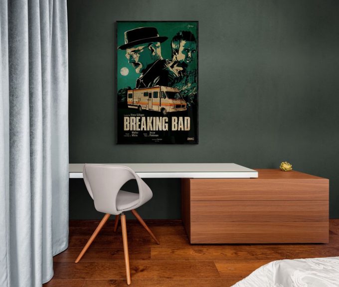 Breaking Bad, Breaking Bad Wall Art, Breaking Bad Poster For Home Decor Gift 2