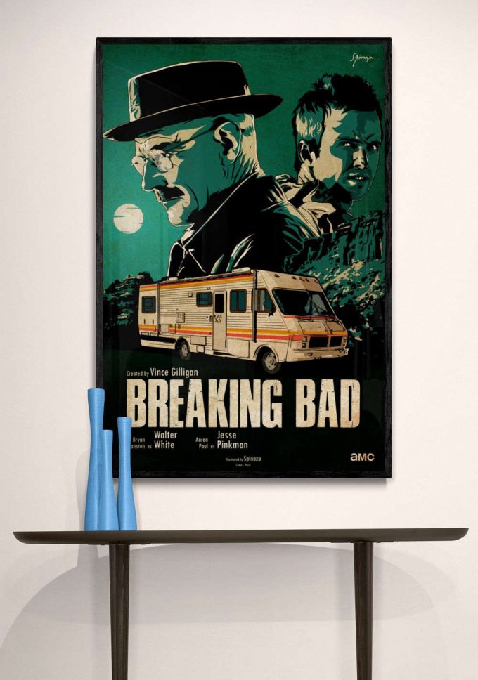 Breaking Bad, Breaking Bad Wall Art, Breaking Bad Poster For Home Decor Gift 6