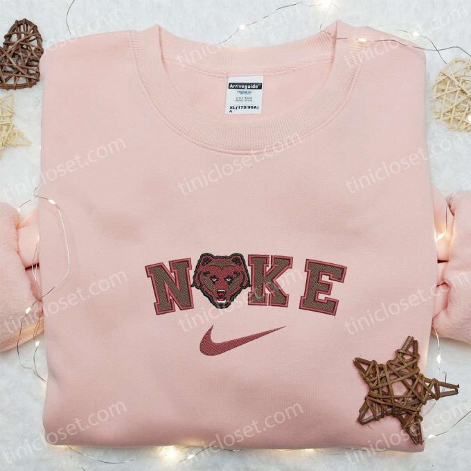 Brown Bears X Nike Embroidered Shirt And Ncaa Sports Hoodie: The B Gift For Men Women Gift Idea For Sports Fans! 4