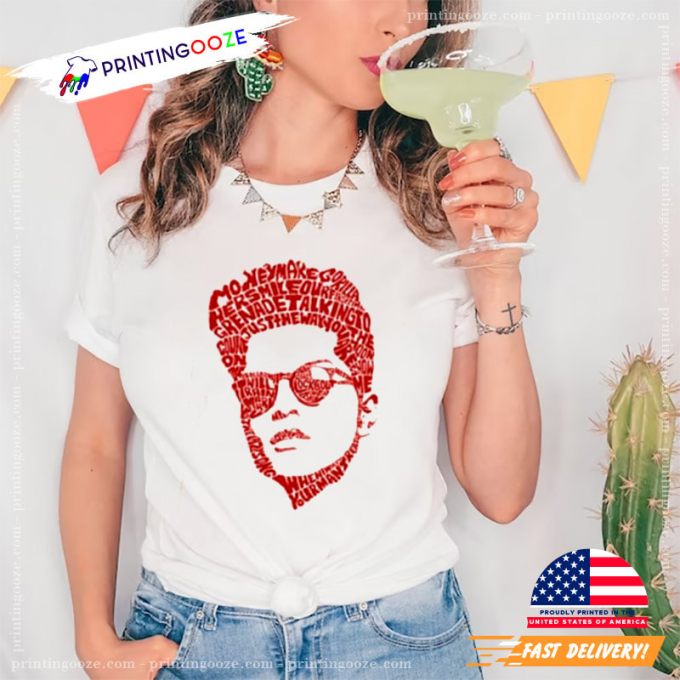 Shop The Best Bruno Mars Merch Shirt - Exclusive Designs Affordable Prices 2