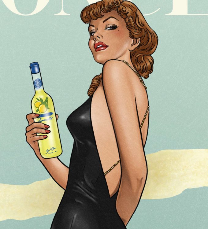 Buono! Limoncello - Lemon, Retro Poster For Home Decor Gift 3