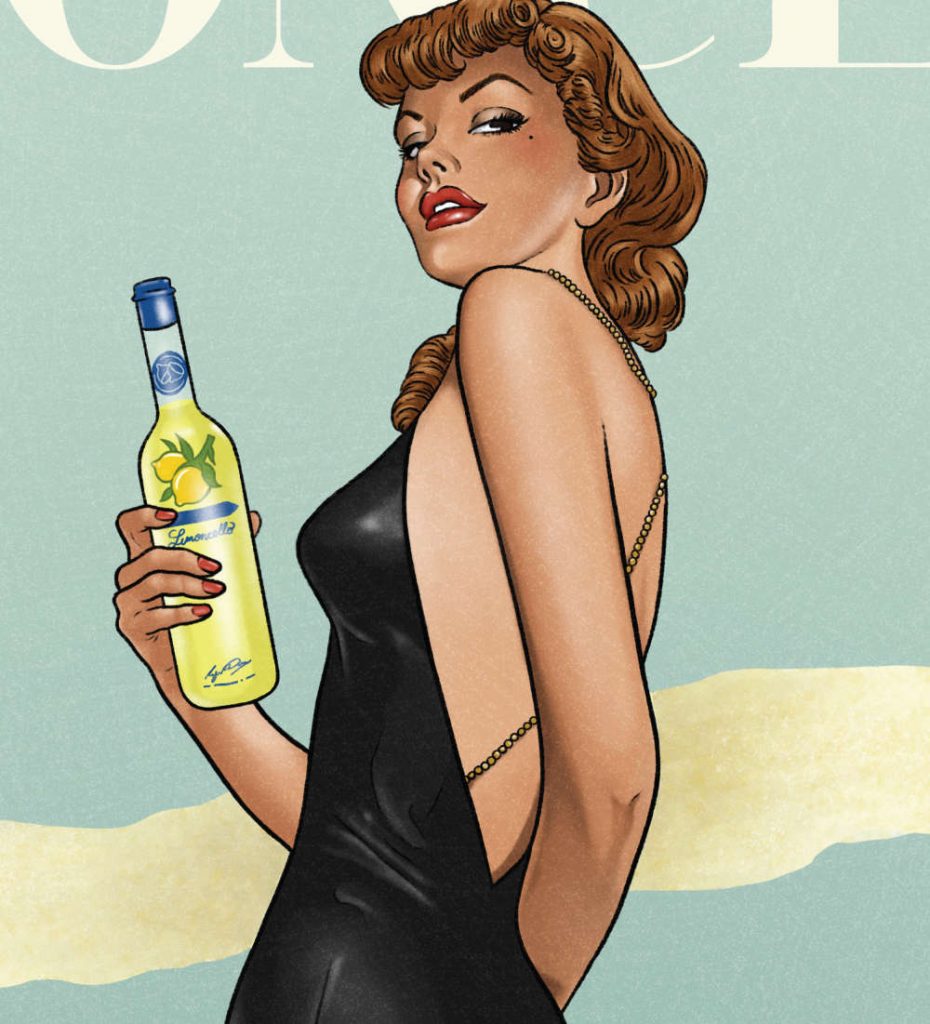 Buono! Limoncello - Lemon, Retro Poster For Home Decor Gift 13