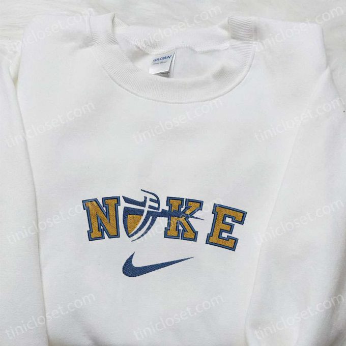 California Baptist Lancers X Nike Embroidered Shirt &Amp; Ncaa Sports Hoodie: B Gift For Men Women Gift Idea For Sports Fans! 4