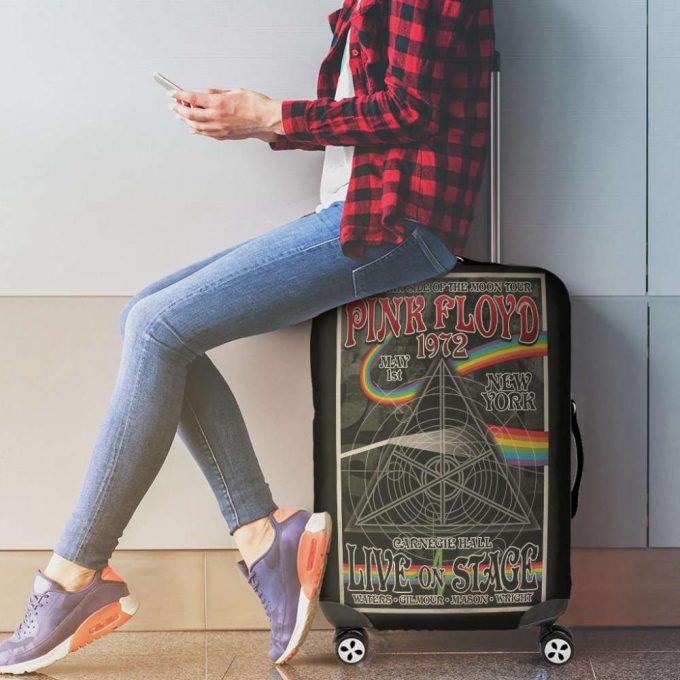 Carnegie Hall Dark Side Of The Moon Tour Pink Floyd Poster For Home Decor Gift Luggage Cover 2