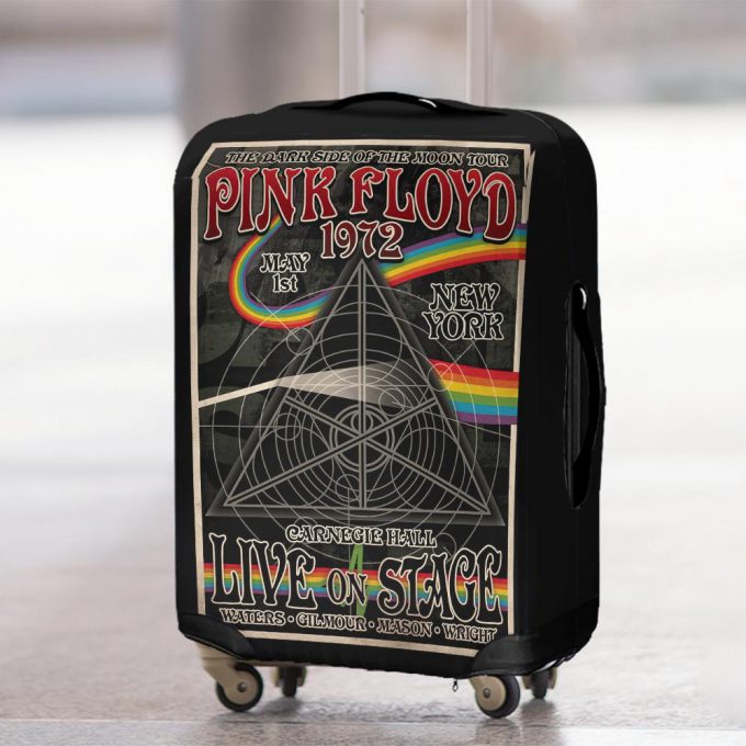 Carnegie Hall Dark Side Of The Moon Tour Pink Floyd Poster For Home Decor Gift Luggage Cover 4