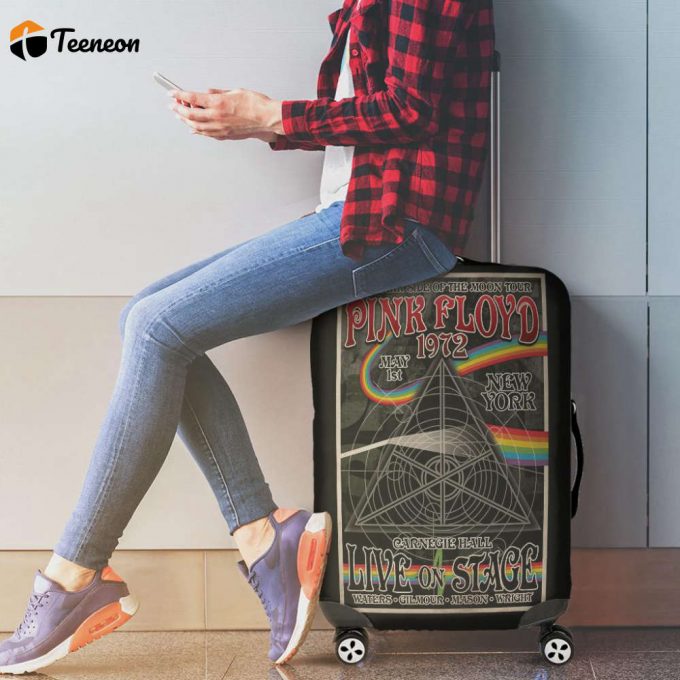 Carnegie Hall Dark Side Of The Moon Tour Pink Floyd Poster For Home Decor Gift Luggage Cover 1