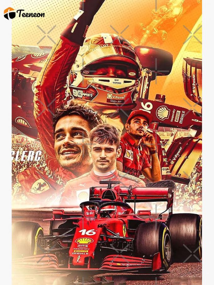 Charles F1 Championship Leclerc Premium Matte Vertical Poster For Home Decor Gift 1