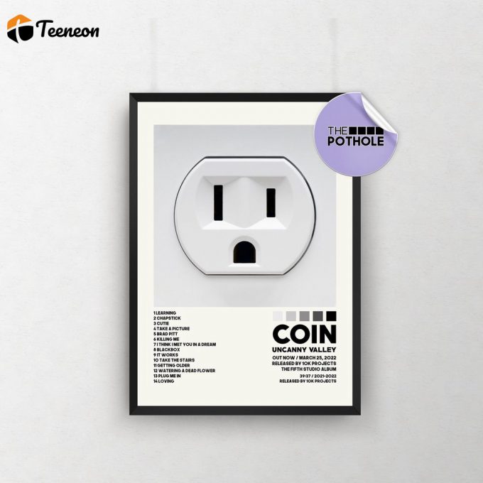 Coin Poster For Home Decor Gifts / Uncanny Valley Poster For Home Decor Gift 1