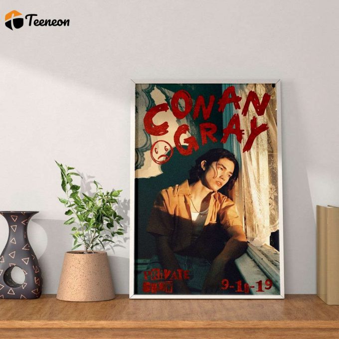 Conan Gray Poster For Home Decor Gift, Room Decor, Music Poster For Home Decor Gift, Gray Art 1