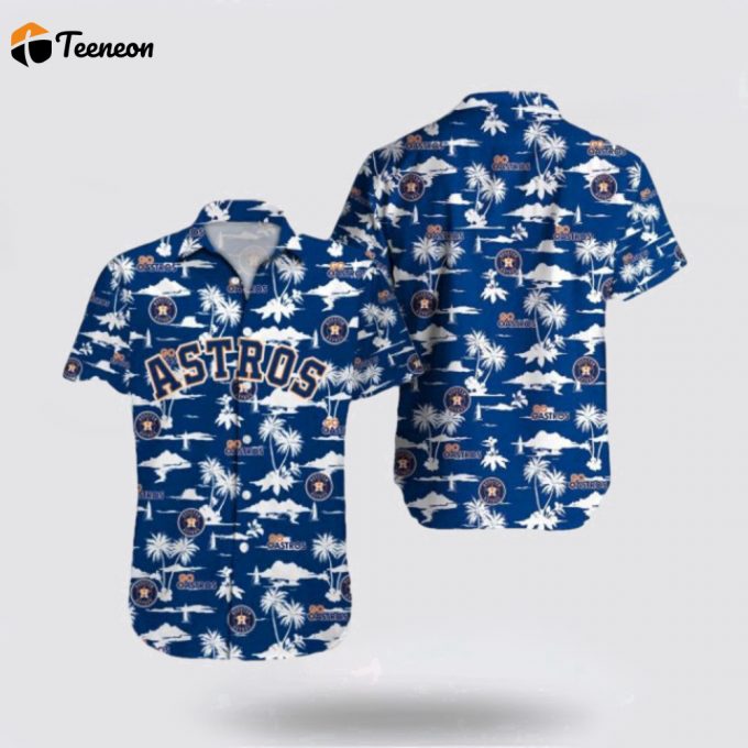 Customized Mlb Houston Astros Hawaiian Shirt Coconut Aop Name New For Fan Mlb 1