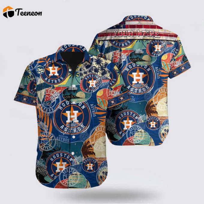 Customized Mlb Houston Astros Hawaiian Shirt Discover The Unique Essence For Fan Mlb 1