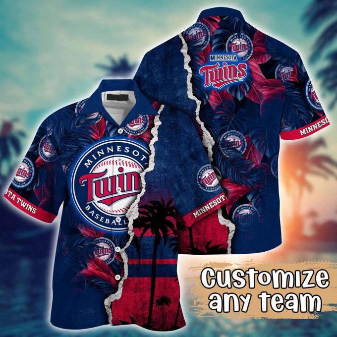 Customized Mlb Minnesota Twins Hawaiian Shirt Champion Chic Couture For Fans 2