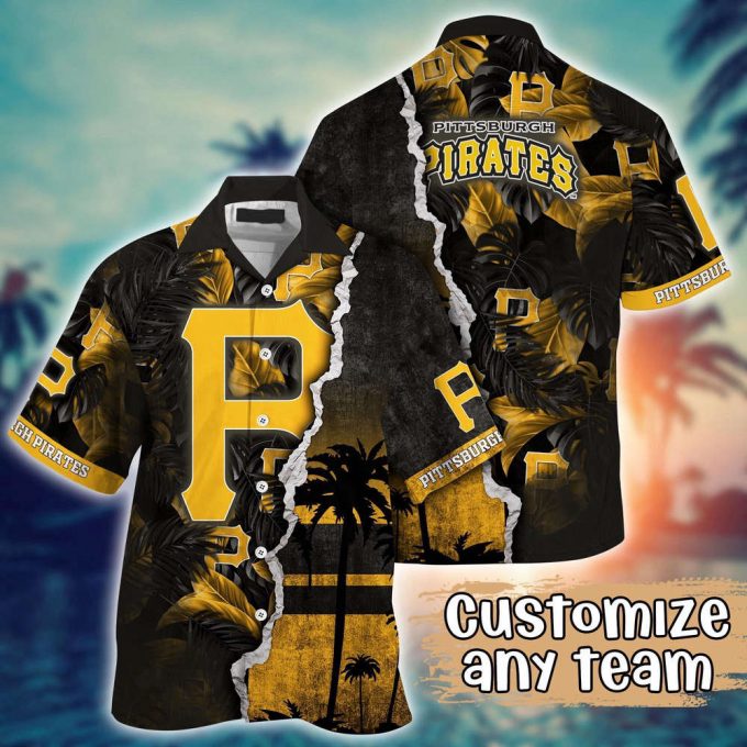 Customized Mlb Pittsburgh Pirates Hawaiian Shirt Champion Chic Couture For Fans 2