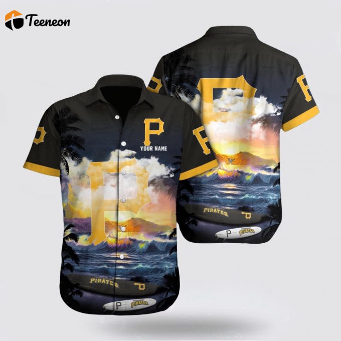 Customized Mlb Pittsburgh Pirates Hawaiian Shirt Embrace The Energetic Summer For Fan Mlb 1