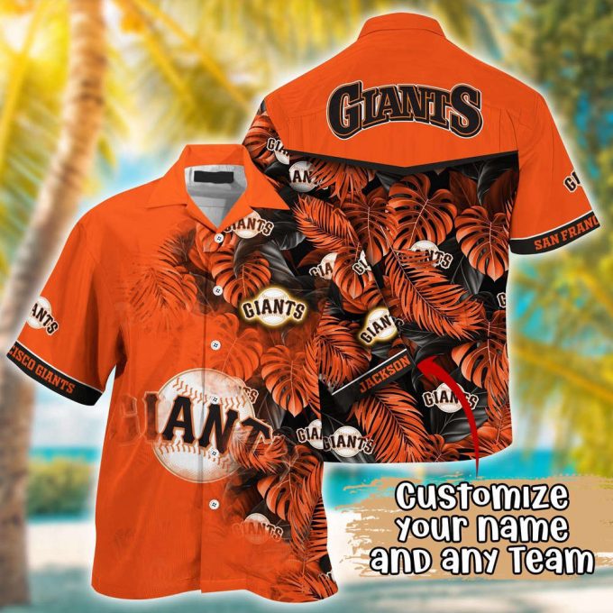 Customized Mlb San Francisco Giants Hawaiian Shirt Radiant Rhythms For Fans 2