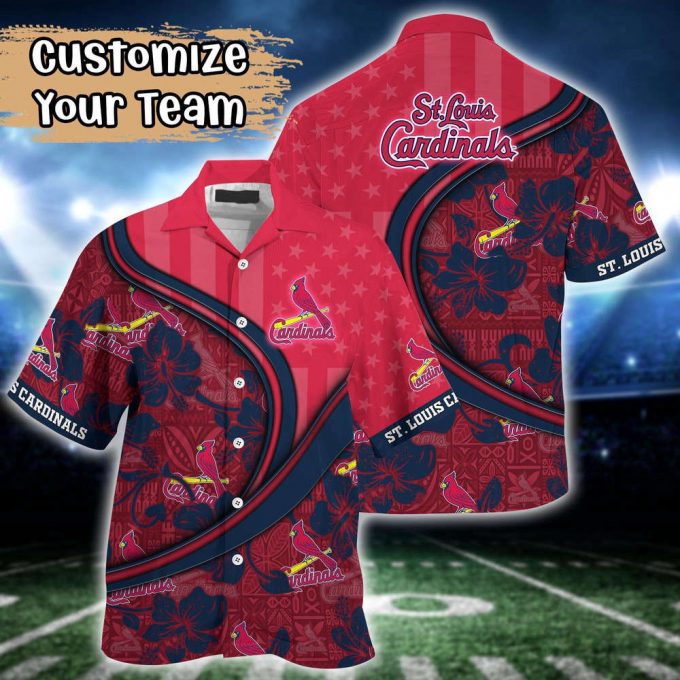 Customized Mlb St. Louis Cardinals Hawaiian Shirt Harmony Hues For Fans 2