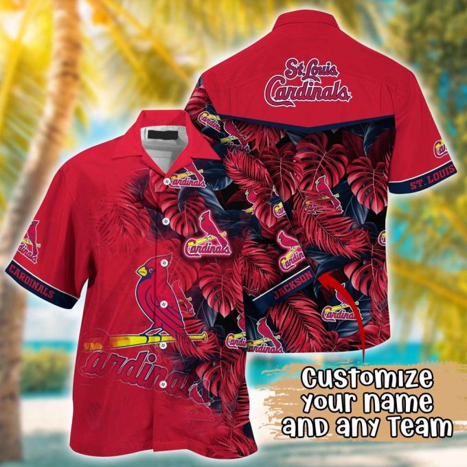 Customized Mlb St. Louis Cardinals Hawaiian Shirt Radiant Rhythms For Fans 2