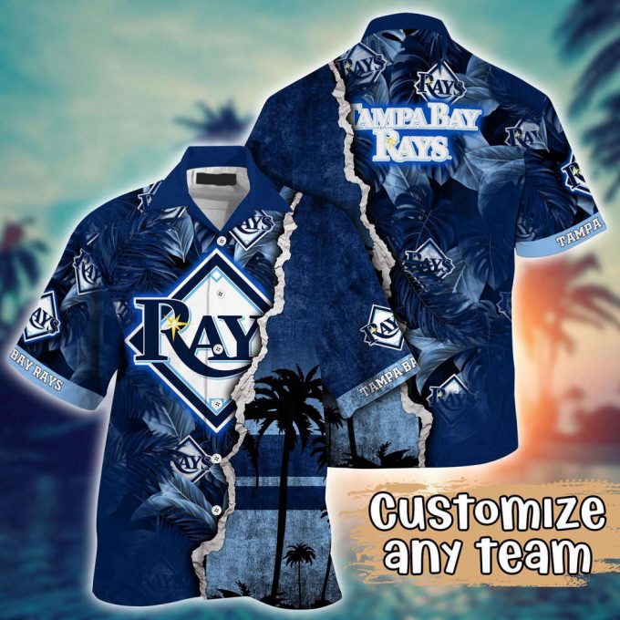 Customized Mlb Tampa Bay Rays Hawaiian Shirt Champion Chic Couture For Fans 2