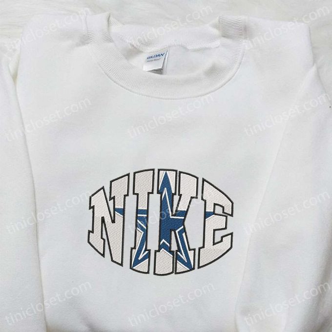 Shop Dallas Cowboys X Nike Rugby Embroidered Shirt &Amp; Nfl Sports Hoodie - B Gift For Men Women Gift Ideas! 5